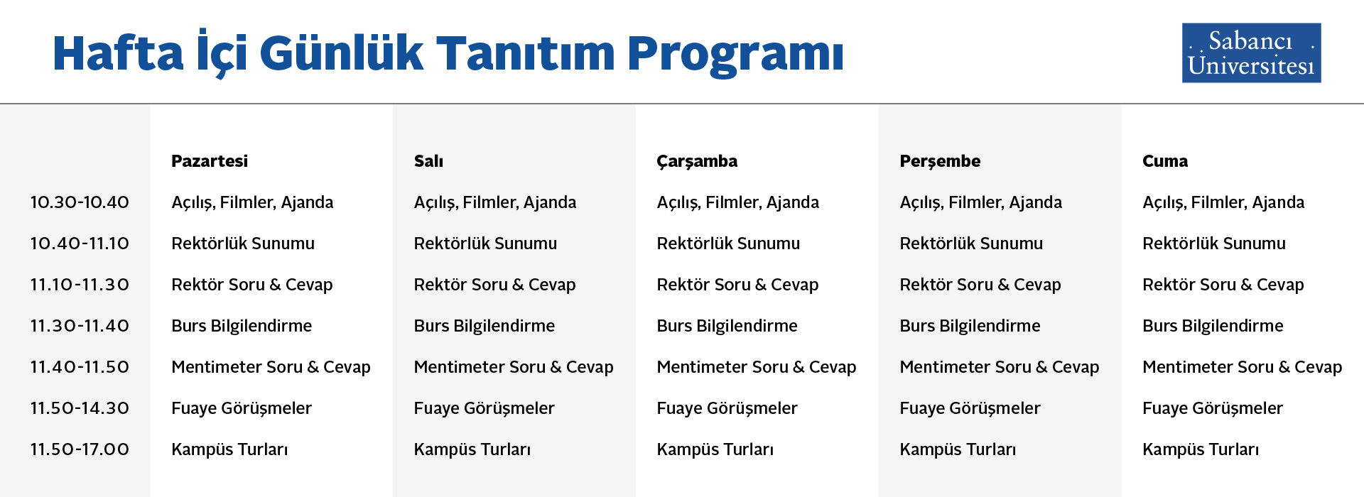 Hafta içi