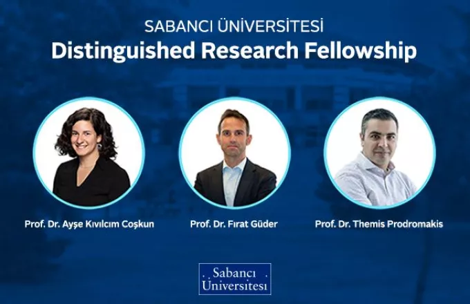 Sabancı Üniversitesi Distinguished Research Fellowship Programına Üç Uluslararası Bilim İnsanı Katıldı