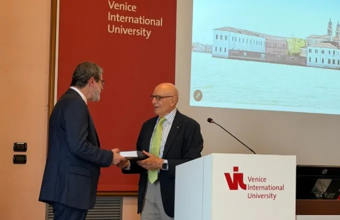 Rektör Yusuf Leblebici, Venedik Uluslararası Üniversitesi'nde "Lectio Magistralis" Konuşmasını Gerçekleştirdi